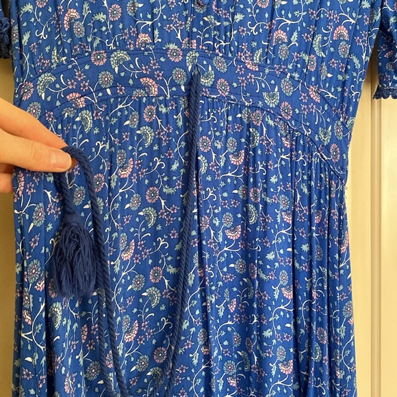 Boho Floral Print Maxi Dress - Picture 9 of 10